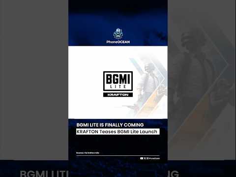 Thumbnail for BGMI LITE IS HERE